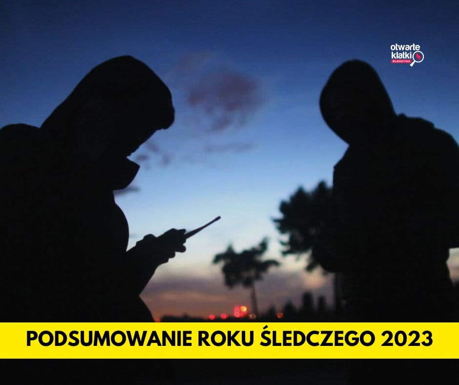 aktywiści śledczy przy pracy
